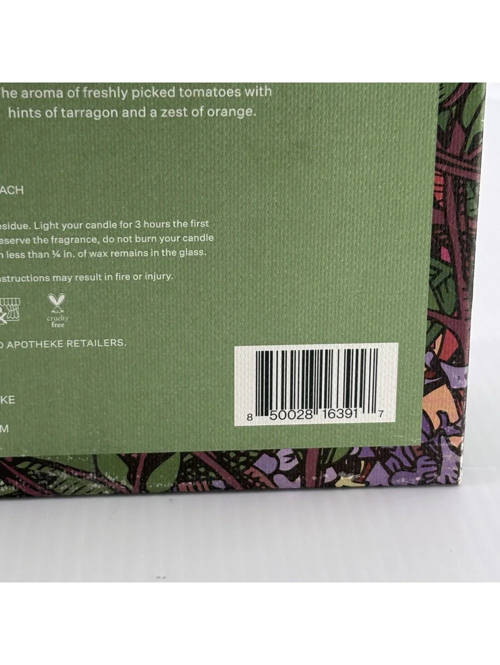 Apotheke Garden Discovery Set 6 Scented 2 Oz Tin Candles 12 Oz Assorted USA